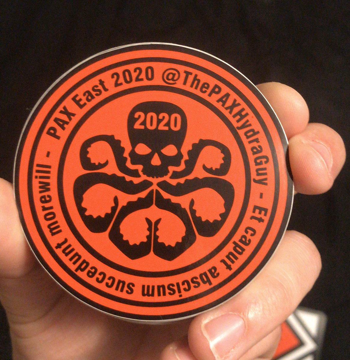ThePaxHydraGuy's tweet photo. The third sticker design is in and it is awesome! https://t.co/T85iGEPkye