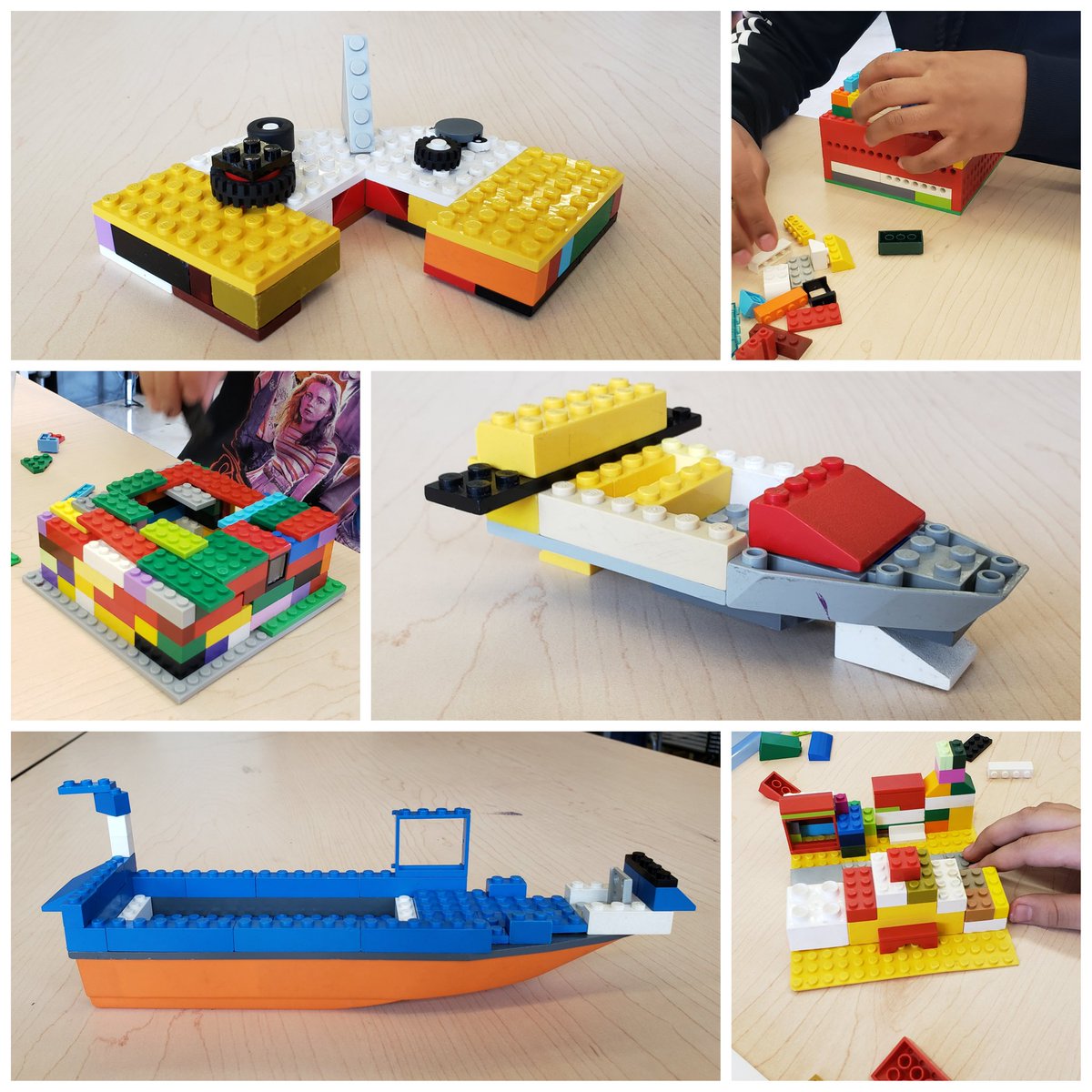 MsARTiculate's tweet photo. To celebrate Black Futures Month, Ss were introduced to the works of Ekow Nimako & invited to create their visions of the future through Lego. @tdsb @TDSB_Arts @KWSS_TDSB @TanyaSenk #BHM #BlackHistoryMonth #AfroFuturism #legoart #LEGO #LEGOIdea2020 #art #MsARTiculate #teacher https://t.co/T96viTohS7