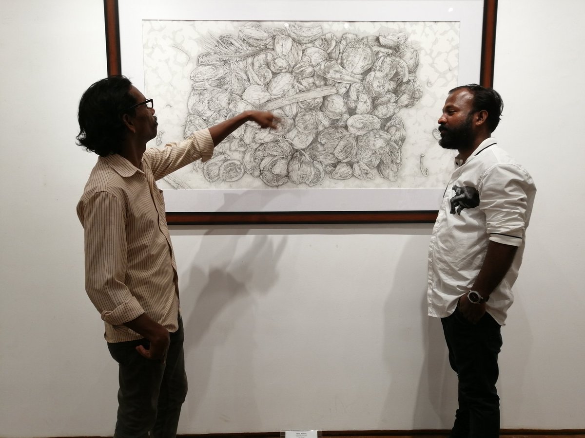 nasakarpks's tweet photo. #Trace #drawing #exhibition #artcentre #gallery #Ernakulam #Kerala https://t.co/4rjVgdL23X