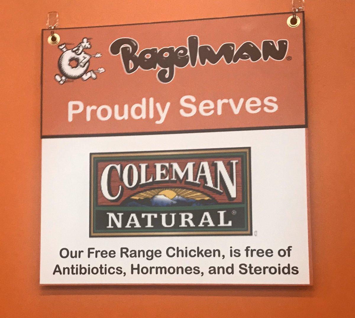 bagelmanct's tweet photo. BAGELMAN Chicken!  
#BrookfieldCT + #DanburyCT https://t.co/CAeB74HrJS