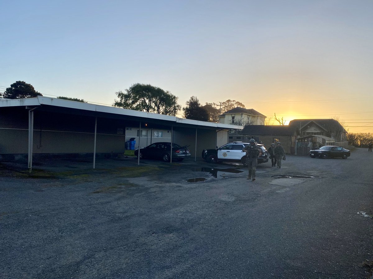 Around 4:06 PM, a EPD officer on uniformed patrol spotted a vehicle known to be associated with Haberman (age 41) near the address.  EPD subsequently developed information confirming he was inside. A perimeter was established &amp; SWAT requested due to info he was armed &amp; dangerous