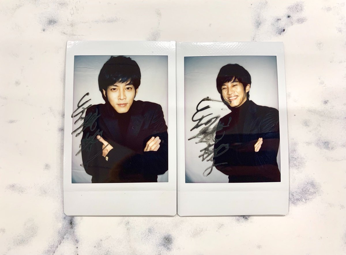 ドラマ「#微笑む人」にご出演の #松坂桃李 さんからサイン入りチェキを