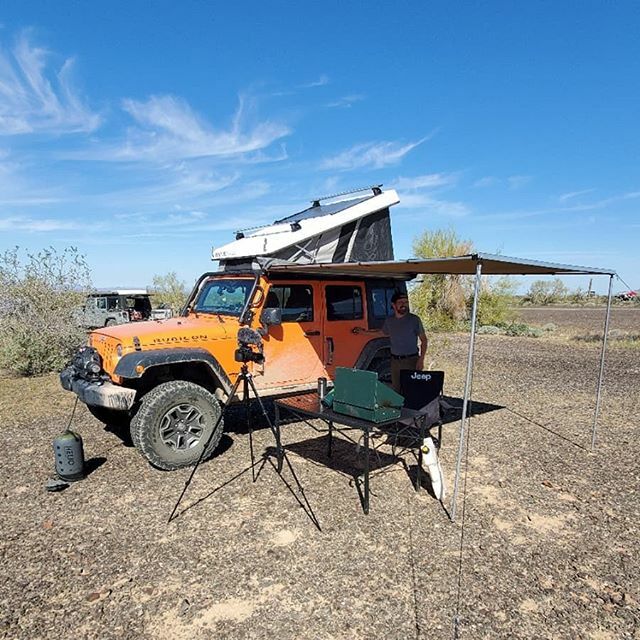 Ran into this guy out in the Desert.
Some of you may recognize him.
<a href="/venture4wd/">venture4wd</a> #venture4wd #ursaminorvehicles #j30 #j30camper #jeep #jeepwrangler #jk #poptop #poptopcamper ift.tt/3a2JZ4G