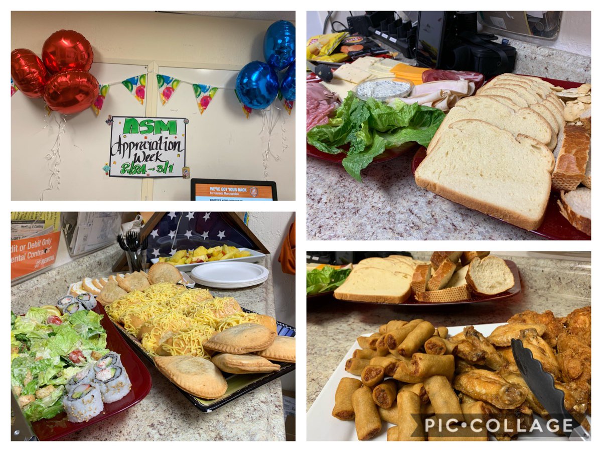 Just the beginning of a well deserved week of celebrating or ASM’s and all they do to support our associates and take care of our customers! 633 real life rockstars!! @Jilli_bean1978 @ShaneSilva0633 <a href="/JCARTERTHD/">Josh Carter</a> @NashFrey633
<a href="/carolyn_noll/">Carolyn Noll</a>