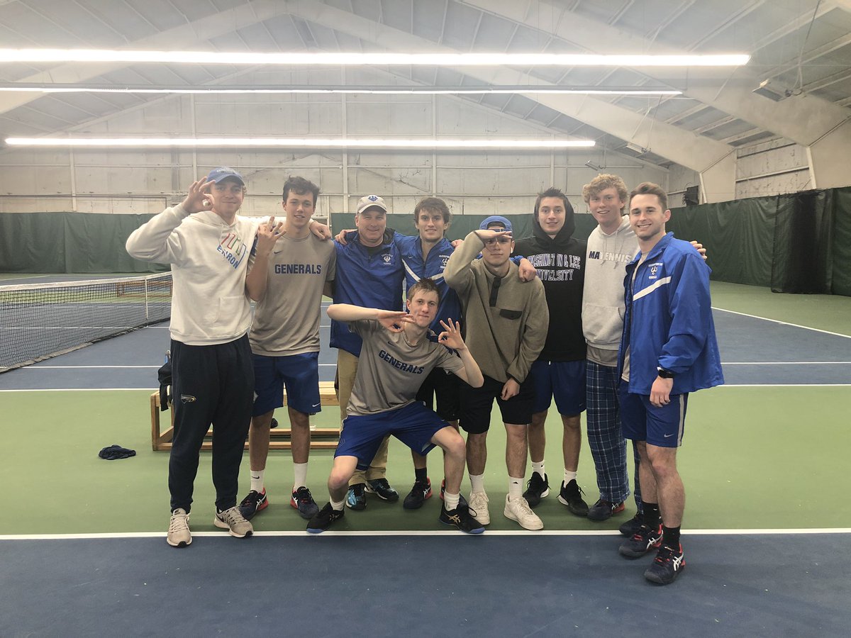 GeneralsMTennis's tweet photo. Congratulations to Head Coach David Detwiler on winning his 300th career victory for the Blue &amp; White today! https://t.co/2KLZELvRXP