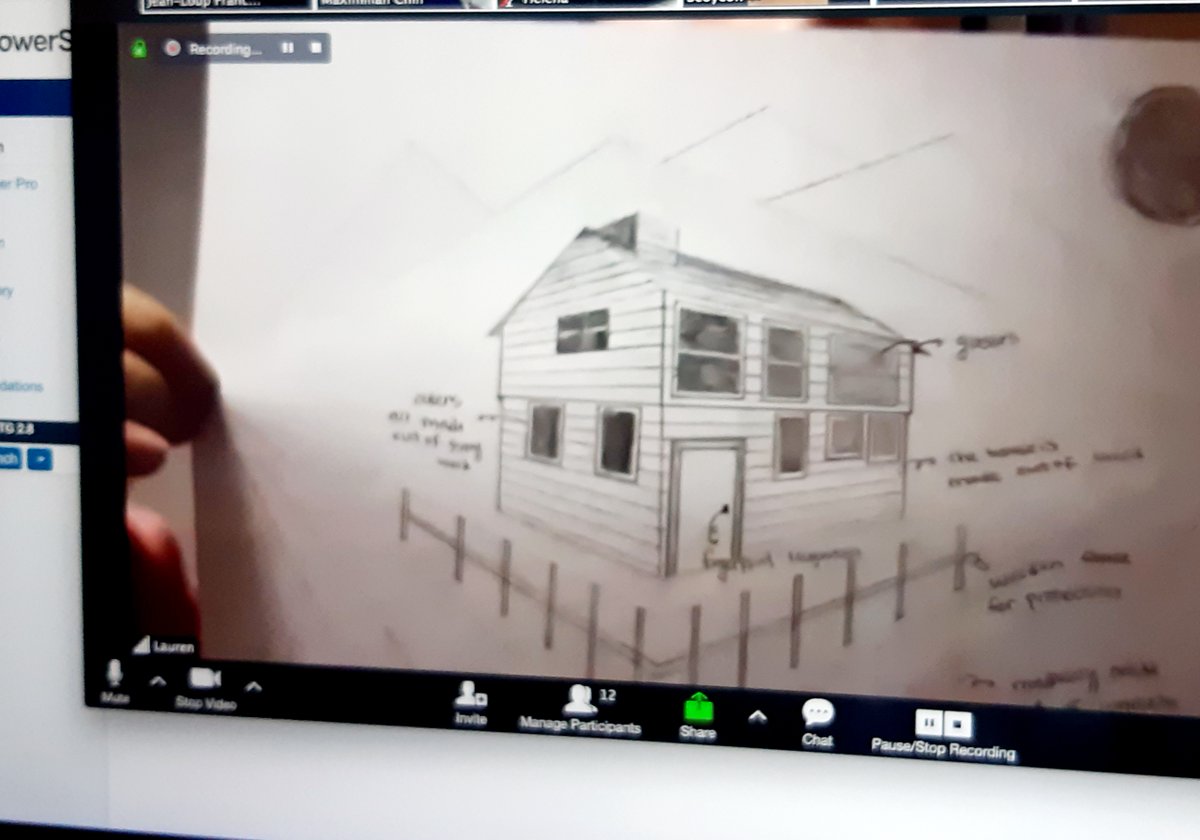 jean2loup's tweet photo. #COVID19 No school... but #teaching and #learning still happens! @GSISKorea @zoom_us 
#mypdesign #design #21ced #wakawaka https://t.co/aD7HX7Dglb