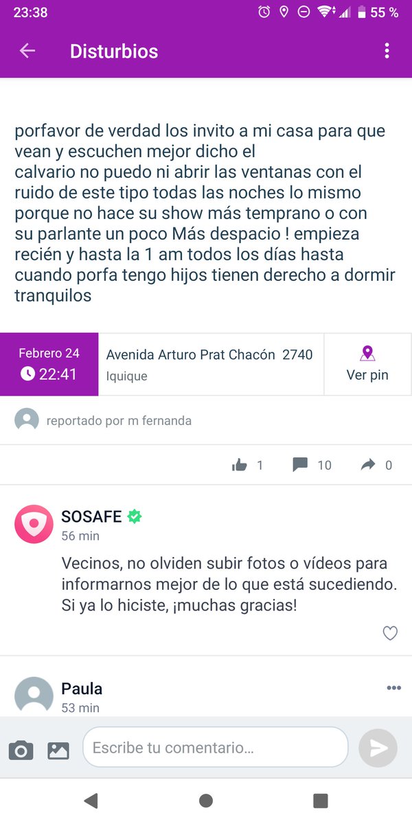 ale_silva's tweet photo. Todas las noches el mismo artista callejero con parlantes. @SOSAFE_CL sin respuesta, @CarabTarapaca a metros y fiscalización de @IquiqueDeTodos nulo. Sr. @MauricioSoriaM se necesita hacer cumplir ordenanza. #Iquique. #cavanchasinparlantes https://t.co/twMjFDALZA
