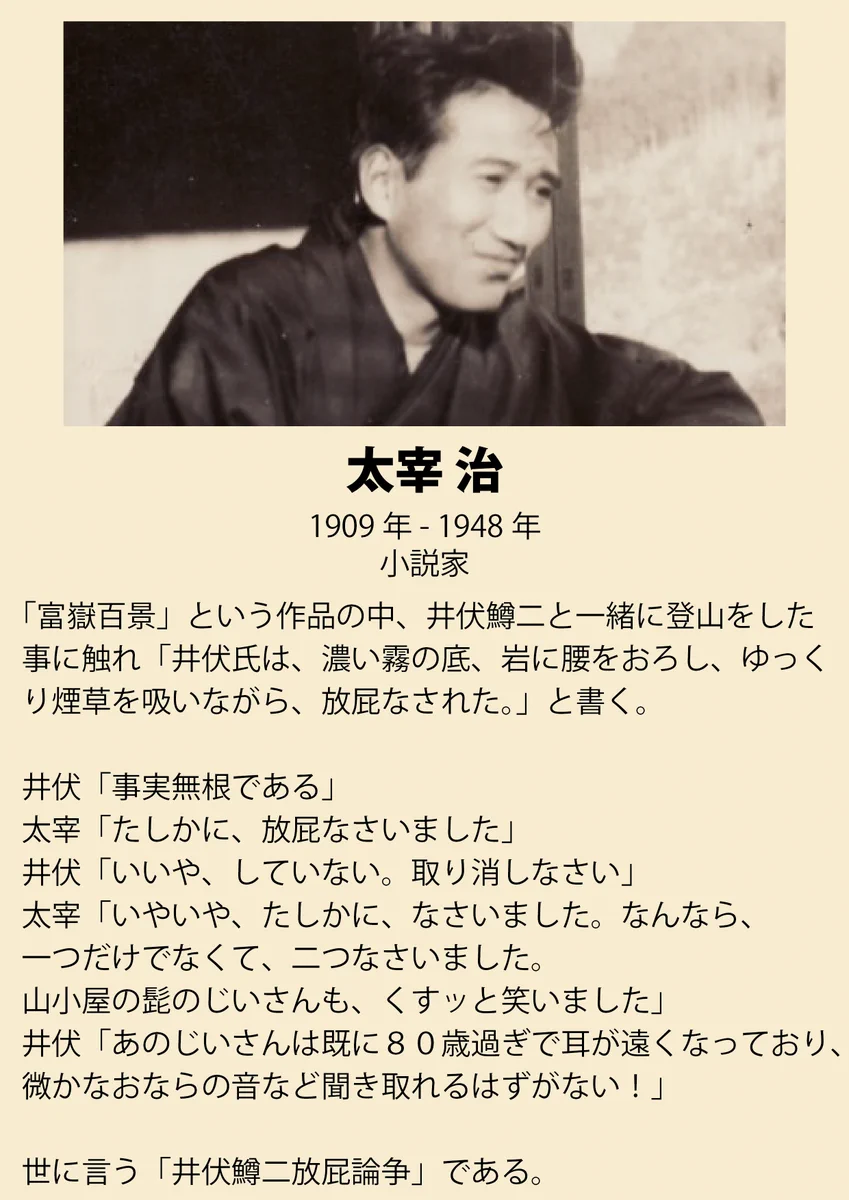 個性派大集合。後世に名を残す方々はやっぱりセンスと個性がすごい。「文豪どうかしてる逸話」おもしろいです。
