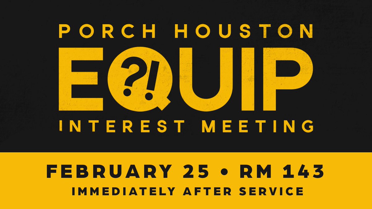 MetroHTX's tweet photo. As volunteers at #PorchHouston, we seek to help young adults in #Houston encounter, experience and express the compelling love of Jesus Christ.
Come learn what we do, ask questions, and find out how to serve on Tuesday nights: https://t.co/KgpgfWZGuc
#Volunteer #ChangeHouston https://t.co/U6RTnHnTgc