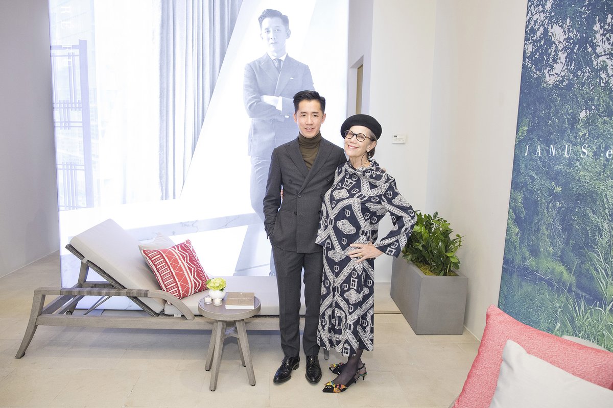 janusetcie's tweet photo. Founder and CEO Janice Feldman with André Fu in our New York City showroom for the launch of Rock Garden and our Spring 2020 collections.
#janusetcie #janicefeldman #andrefu #afso #adoreoutdoor #Spring2020 https://t.co/IPLZL8WVYQ