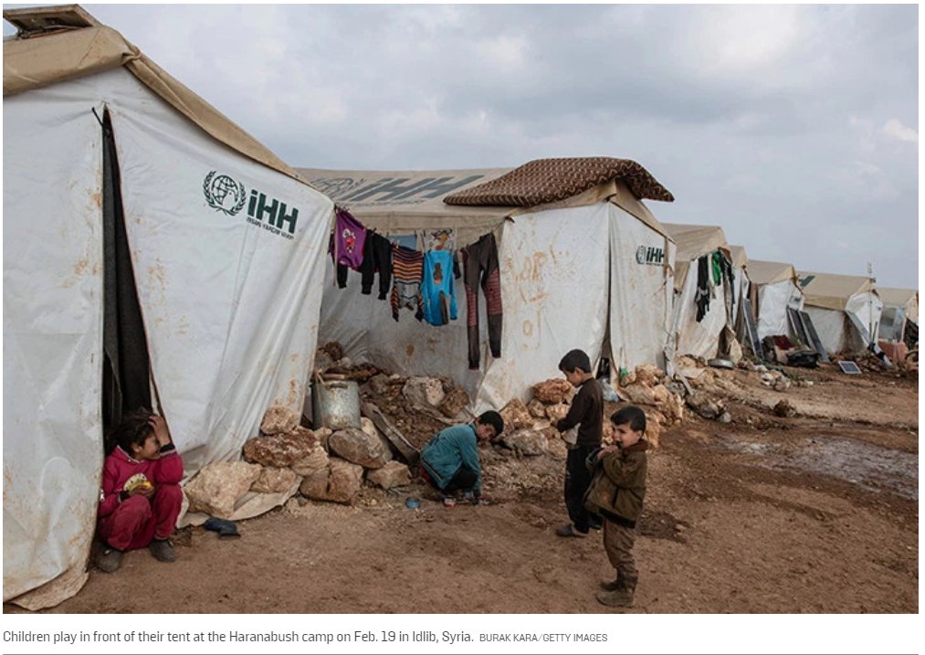DRovera's tweet photo. "Never Again" is happening again - Right Now, in #Idlib , #Syria . One million people - mostly women &amp; #Children - forced to flee their homes in the past 3 months in #idlibunderfire ; but they have nowhere safe to go to. https://t.co/TAX4iQEjVn