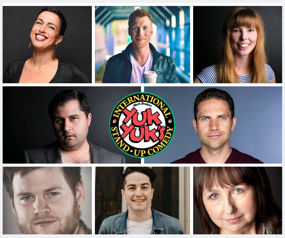 YukYuksMedia's tweet photo. Top Talent Showcase - Tuesday February 25th!

Doors at 7pm / Show at 8pm  $10

Headliner: @comedyslave 

Host: @SamTonning 
 
Featuring: @storystory_jo, @alfieRosselli, @AmberDalesy, @Hotcarlito, @Jessolido, &amp; @Marlenecomic. https://t.co/0f6zo3wURi