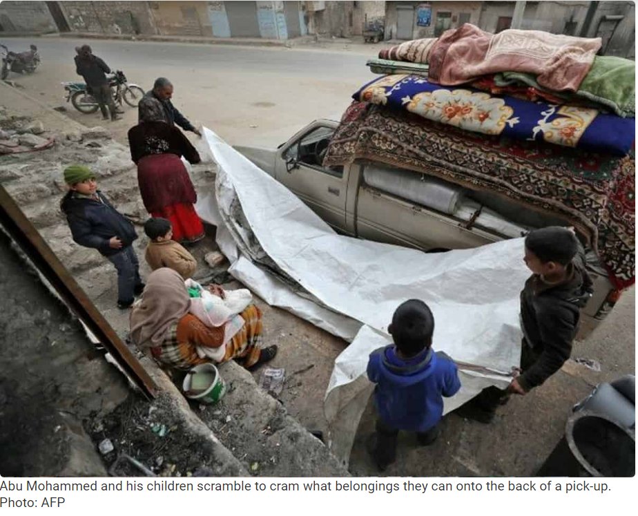 DRovera's tweet photo. "Never Again" is happening again - Right Now, in #Idlib , #Syria . One million people - mostly women &amp; #Children - forced to flee their homes in the past 3 months in #idlibunderfire ; but they have nowhere safe to go to. https://t.co/TAX4iQEjVn