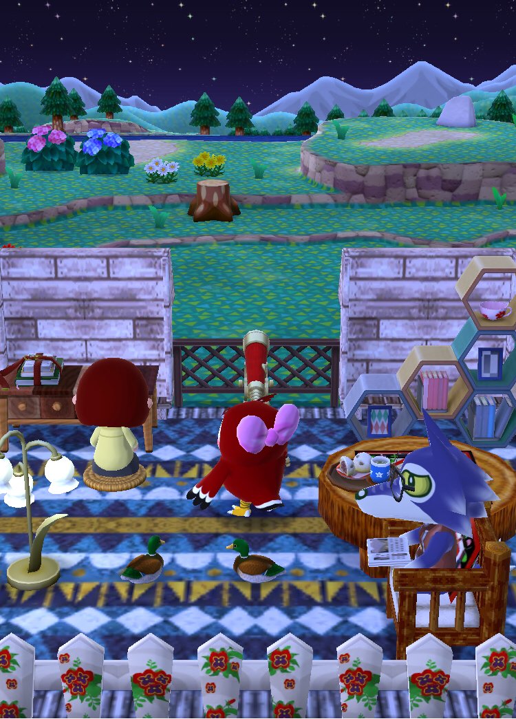 Rana あつ森 加工画とイラスト 4枚目はpixivの箱庭シャーレ企画テンプレお借りしています