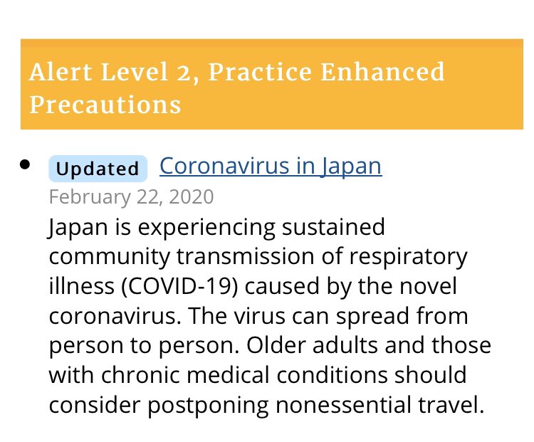 AmberLKSimon's tweet photo. @united I’ve seen the waivers. They don’t take into account direct warnings from the CDC on the increasingly urgent status of Japan. https://t.co/d1MlDrVumu