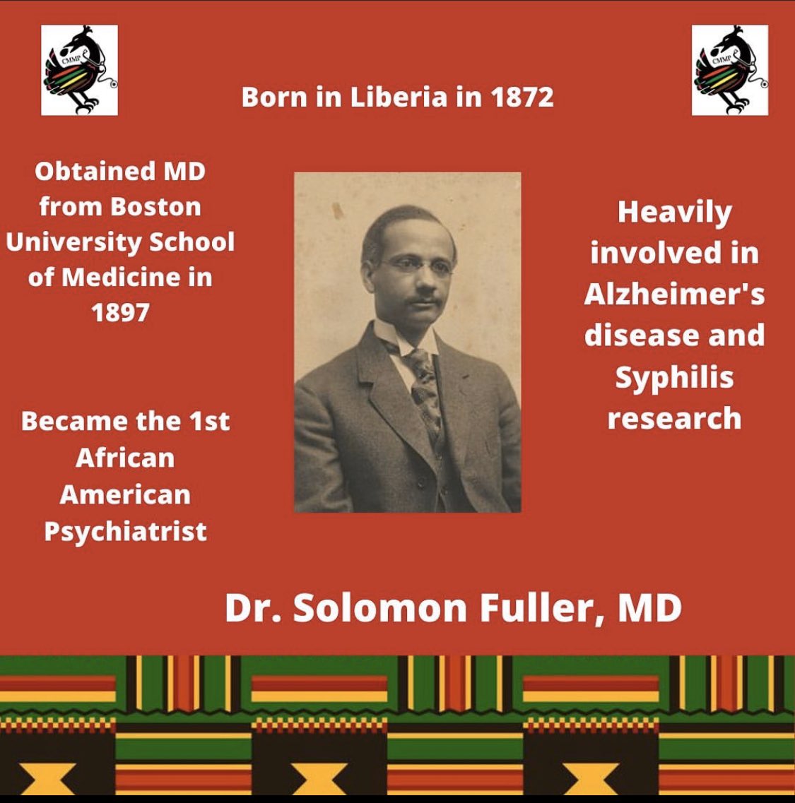 AskMeDrSmartDNP's tweet photo. Answer: Dr. Solomon Fuller, MD. #cmmpmed #bhminmedicine https://t.co/kYy9Ree5ur