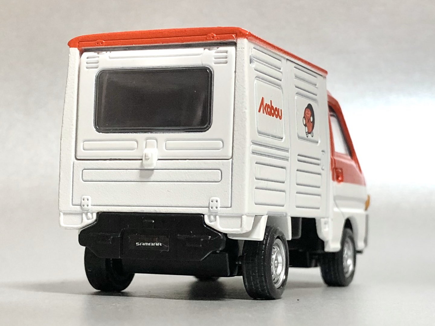 エムテック あいまい 1/43 スバル サンバー 郵便車 赤帽 エムテック あいまい 1/43 スバル サンバー 郵便車 赤帽