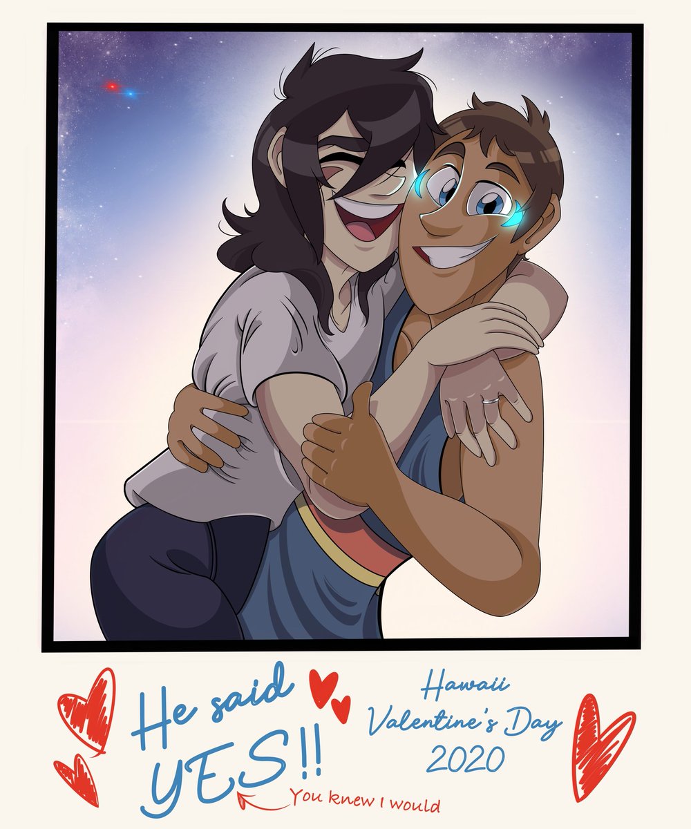 chaocolorstudio's tweet photo. This.took.FOREVER! I originally had a beach scenery in the background but I got so ticked that I erased it all. You'll see that "I tried". I hope you like it as much as I do β€π I do miss drawing these two dorks! #klancefanart #keithandlance #klancefluff #klanceforlife https://t.co/Ay98KmwWYx