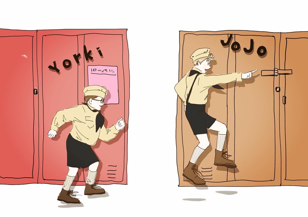 ジョジョ ヨーキーがいてよかった Jojorabbit ジョジョラビット Chapicoのイラスト