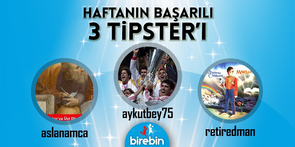 Tipster 2020 Ligi TÜM HIZIYLA DEVAM EDİYOR.⚽🏀🏆⠀⠀
⠀⠀
BU HAFTANIN BAŞARILI ÜÇ TİPSTERI🎉💥⠀

▶Aykutbey75 ⠀
▶Aslanamca⠀
▶Retiredman⠀
⠀
⁣⁣#Birebin #BirebinCanlı #Bahis #Tipster2020 #Futbol #İddaaKuponu #Tahmin #Banko⠀