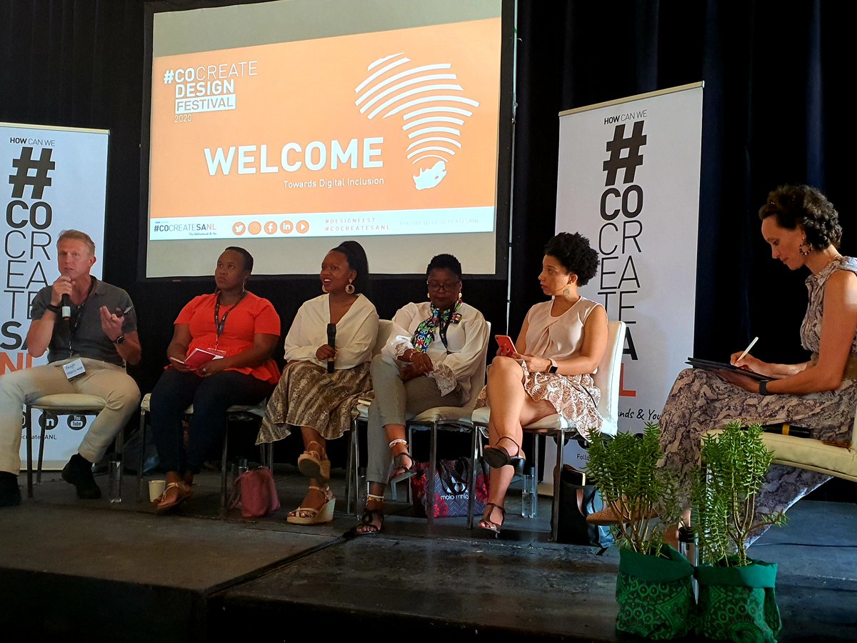 MmakiJ's tweet image. Our first Lekgotla at the @cocreateSANL kwaLanga is on &apos;Creative responses to the unemployment crises in the context of the 4th industry&apos;.  A phenomenal panel, passionate about communities! Lekgotla currently reflect on contextual challenges &amp;amp; creative solutions. #Designfest #4IR