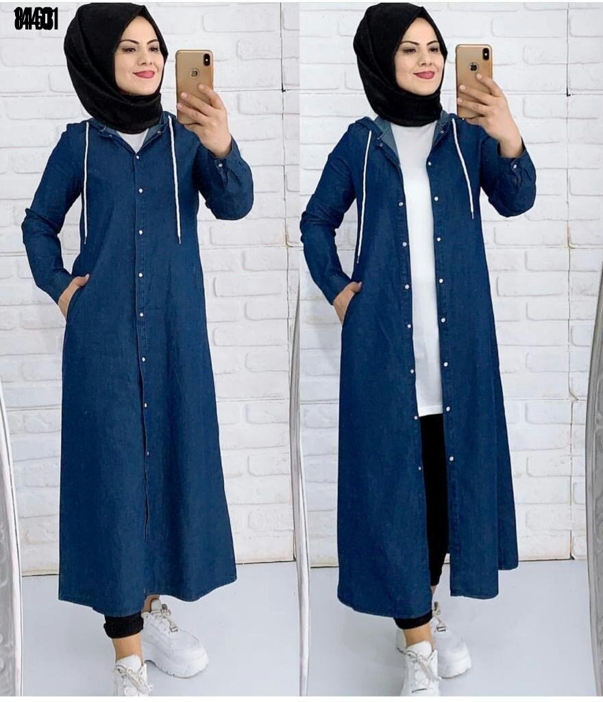 MODAMERT1's tweet photo. 👗Ürün kodu:14401 👉Fiyat: 99.90₺ ❤️Kapüşonlu Ve Çıtçıtlı Kot Kumaş Kap 🌈 Bedenler:M-L-XL-XXL-XXXL-XXXXL ✔️Sipariş ve bilgi için DM https://t.co/yyPQjBvzUa