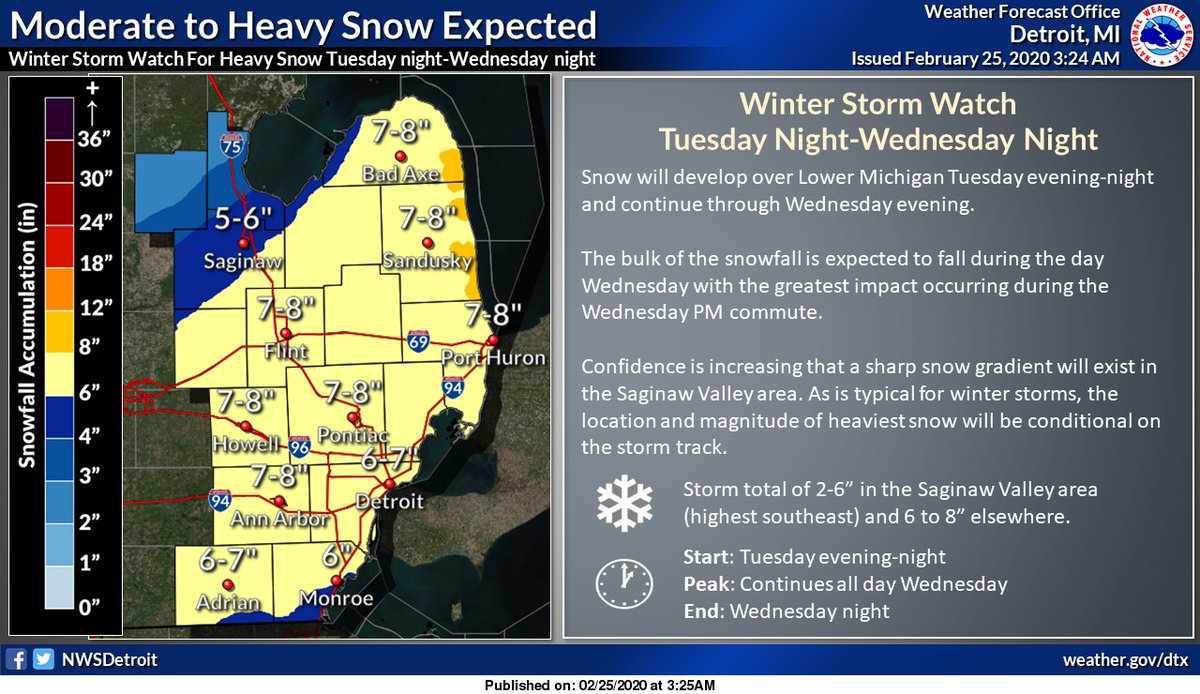 NWSDetroit's tweet image. #miwx