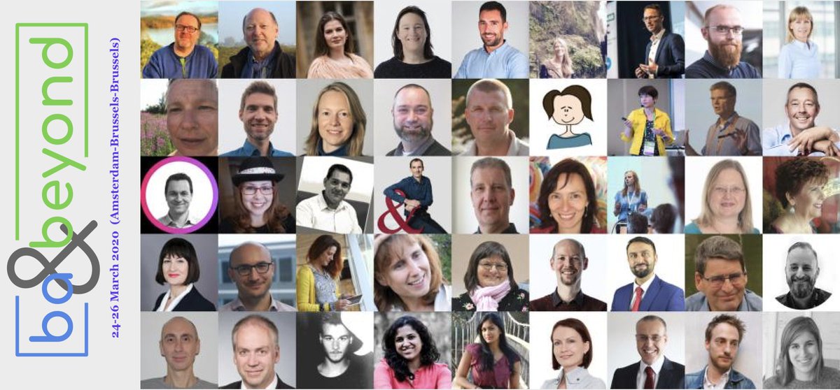 Don't miss #BABEYOND20: meet so many experts in #BusinessAnalysis, and learn about soft skills, #agile, #processes, #LEGO #SeriousPlay, communities of BA practice, BA #techniques, #requirements, #facilitation, #modelling, ... 
Register now at ba-beyond.eu 
#BAOT #IIBA