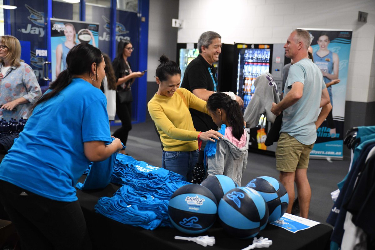 SouthsideFlyers's tweet photo. Our WE ARE SOUTHSIDE WNBL Finals shirts were a hit last Tuesday but we've still got a few left for Sunday Flyers Family!

Grab yours at Grand Final Game One from 4PM, available at the door for just $10 👕🐦

#WeAreSouthside #WNBL40 #SoarWithUs #WNBLFinals https://t.co/psZ5r9khad