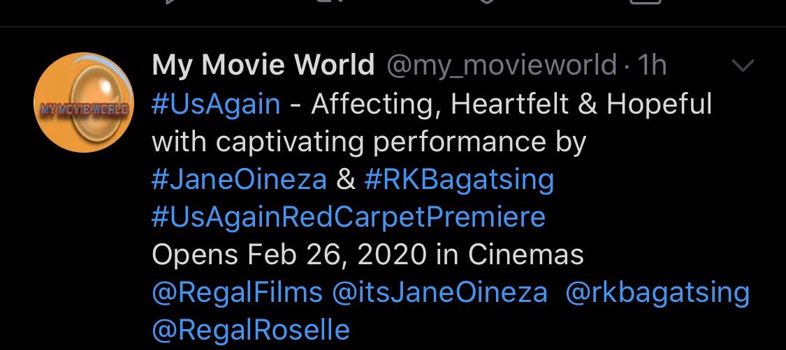 Lahvet. #UsAgain showing tomorrow!