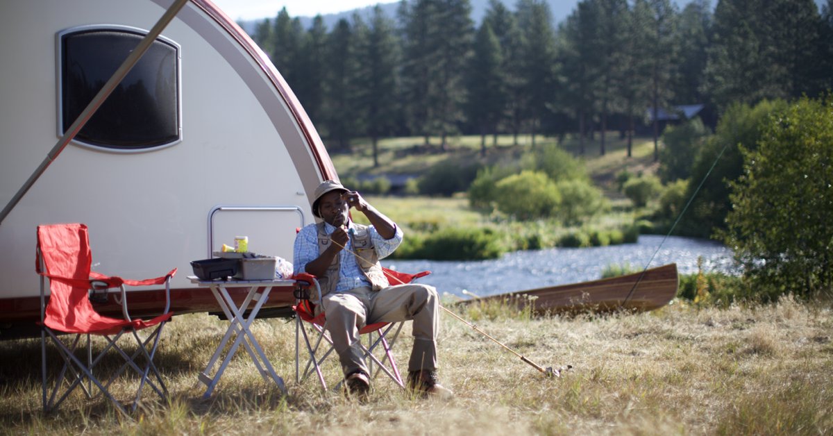 GoRVing's tweet photo. Good things come to those who bait. #GoRVing https://t.co/v5w1CPixOw