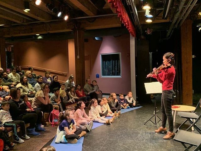NECmusic_CPP's tweet photo. Angela Wang livens up February school vacation week by telling the musical story of The Gruffalo at the Boston Children's Museum! 🐧

@necmusic #newenglandconservatory #necmusic #neccommunity https://t.co/7ynE0jWNT9