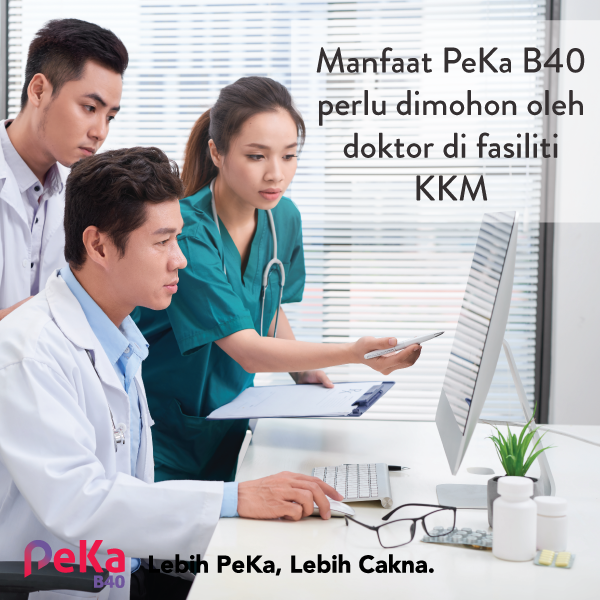 Jabatan Penerangan Malaysia A Twitter Manfaat Pekab40 Manfaat 1 Saringan Kesihatan Percuma Wajib Dilakukan Di Klinik Berdaftar Dengan Peka B40 Sebelum Doktor Boleh Memohon Untuk Manfaat Seterusnya Semak Kelayakan Dan