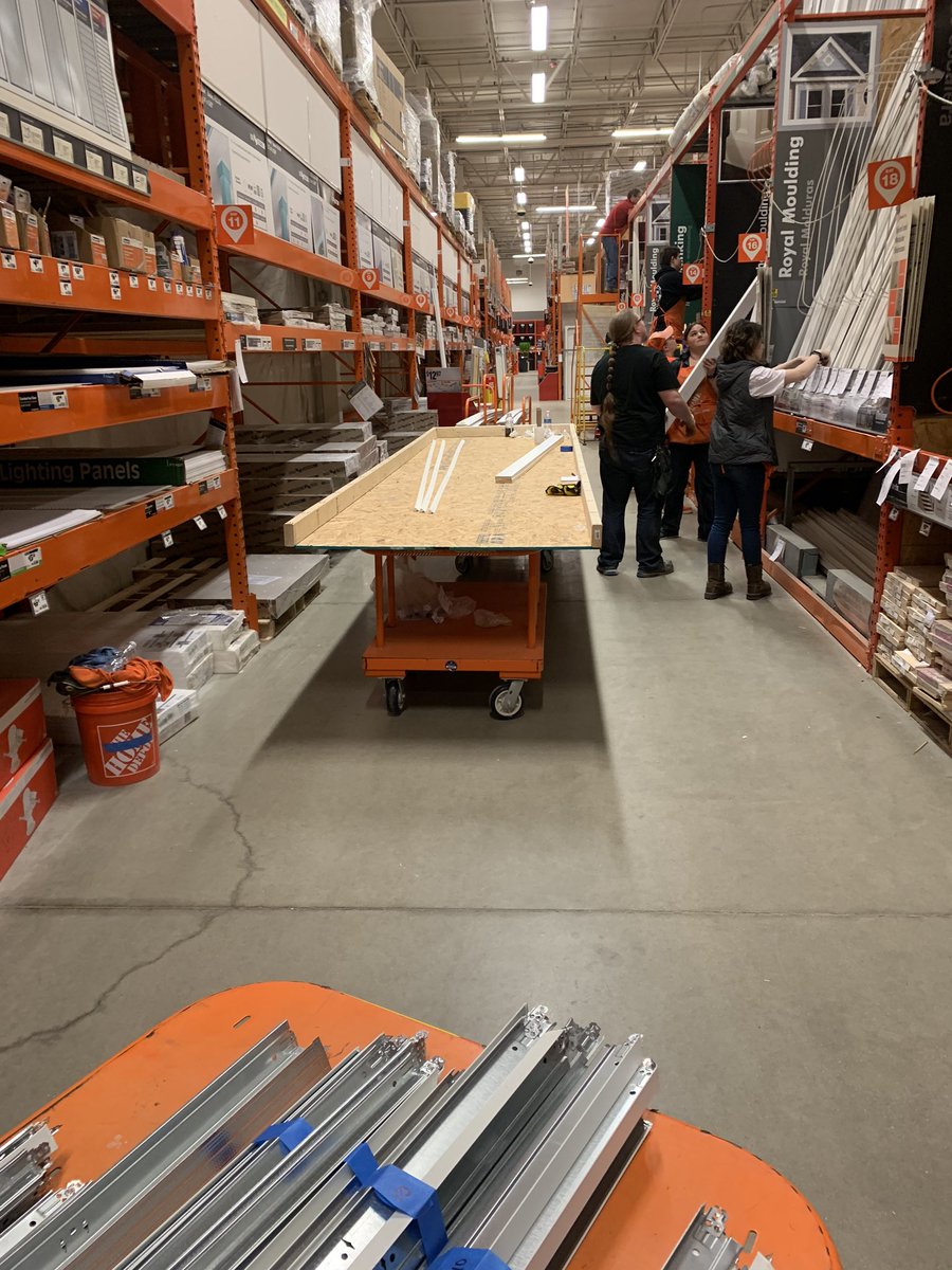 Final night of inventory prep! The team is doing an AMAZING JOB thanks to their fearless leader <a href="/LindaSpears57/">Linda Spears</a>!! @XKerrigan <a href="/AdamSee107792/">Adam See</a> <a href="/michael_chirco/">Michael Chirco</a> <a href="/LakeThd/">Lake Orion THD</a> <a href="/LakeOrionTHD/">Lake Orion THD</a> @Babyruth223 <a href="/MsKGoober33/">Kristina</a>