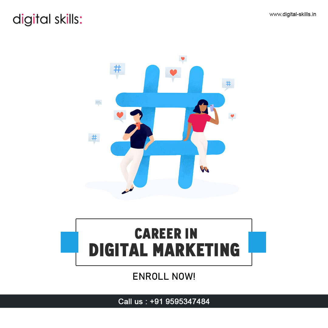 DigitalSkillsIn's tweet photo. Looking for #Career in #DigitalMarketing? #Join #DigitalSkills &amp; Become an #ExpertMarketer. Call: +91 9595347484 | Email: info@digital-skills.in. Visit our #website for more info: https://t.co/10zt2C4G3Y https://t.co/OdjvV4M6Yv