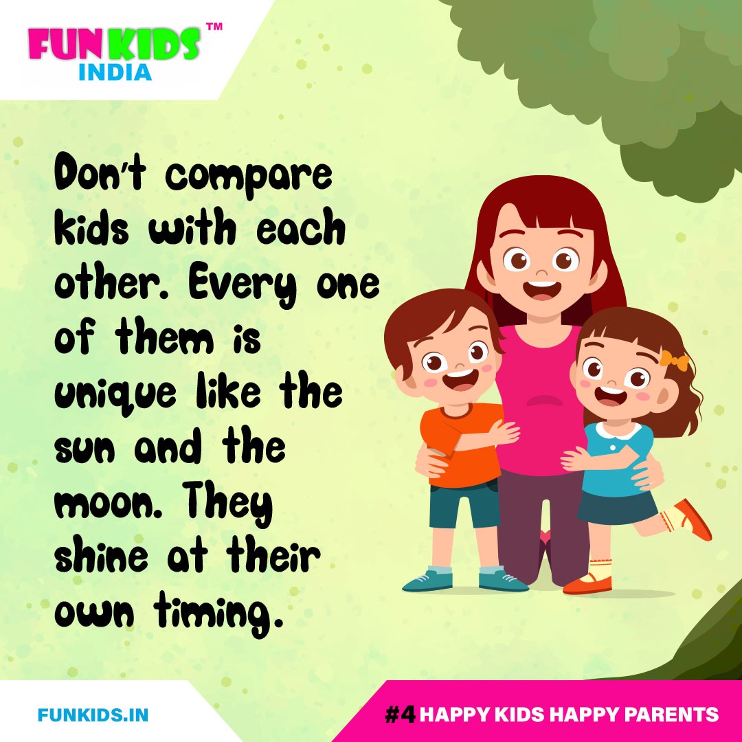 FunKidsIndia's tweet photo. Don’t compare kids with each other. Every one of them is unique like the sun and the moon. They shine at their own timing.
Visit - https://t.co/HFmCJeVH0P
Download App - https://t.co/CIiBAZ1LCQ
#FunKidsIndia #HappyKids #HappyParents #HappyKidsHappyParents #kidssafe #funeducation https://t.co/8HBmD38Y9v