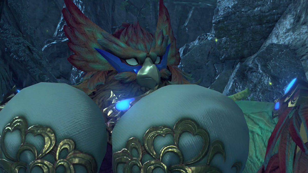 Suzaku/Roc's reawakening is really good since he's really the first example you get of the blade cycle that's talked about in the previous chapter. This is also the first time we see how Drivers rub off on their Blade which is super important in the long run  #Xenoblade2