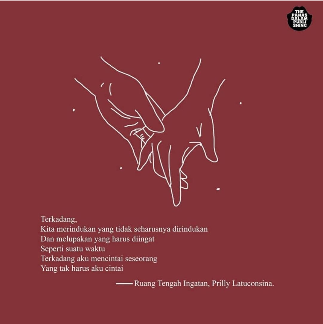 prillyyla's tweet photo. Siapa disini yang punya kebiasaan buruk? Seperti mencintai orang yang gak bisa Kita miliki. HEHE #RuangTengahIngatan https://t.co/DlR5emNeI7