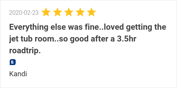 DaysInnLakeland's tweet photo. New 5.0-star Review: "Everything else was fine..loved getting the jet tub room..so good after a 3.5hr roadtrip.... https://t.co/GlnlrPkuwx