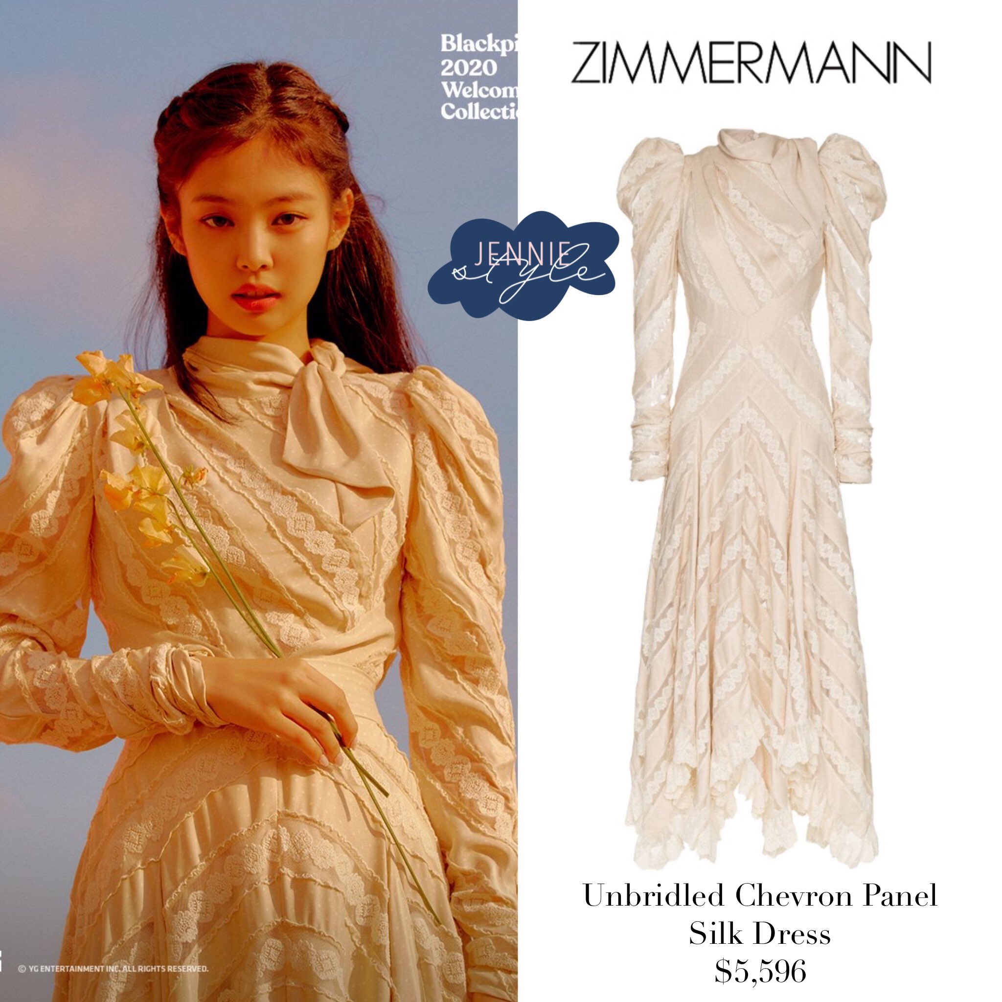 Zimmermann unbridled top chevron dress