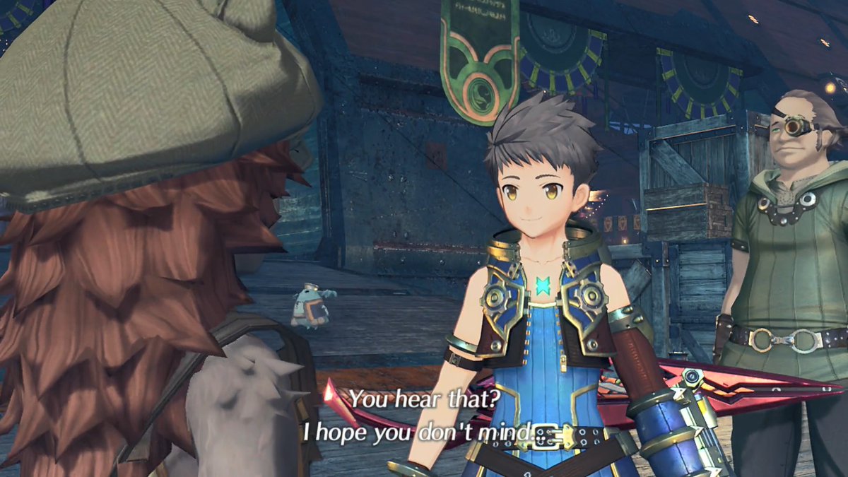 You gotta love how Rex gives the kids that just robbed him a job as salvagers because "they've got quick hands". These small moments throughout the game are part of why I think Rex is so great!  #Xenoblade2