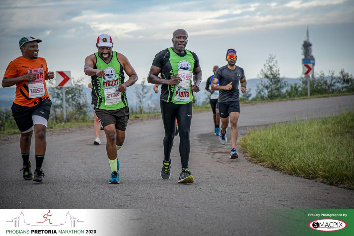 ClubMorula's tweet photo. #PhobiansPretoriaMarathon #MorulaAC Not breathing through the wound, just vibes. https://t.co/I5zs0QjgZY