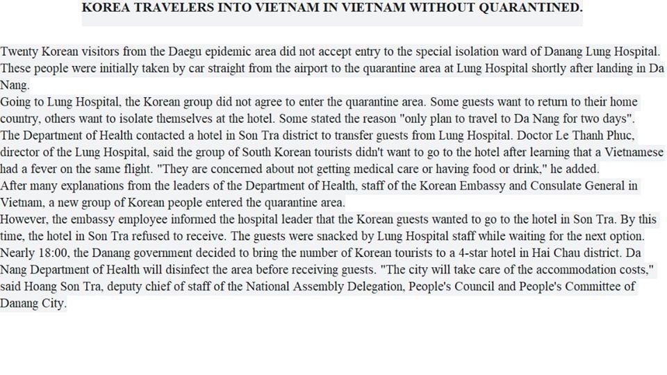 #Covid_19 #Vietnam #If_you_do_not_quarantine_so_get_out_of_Vietnam