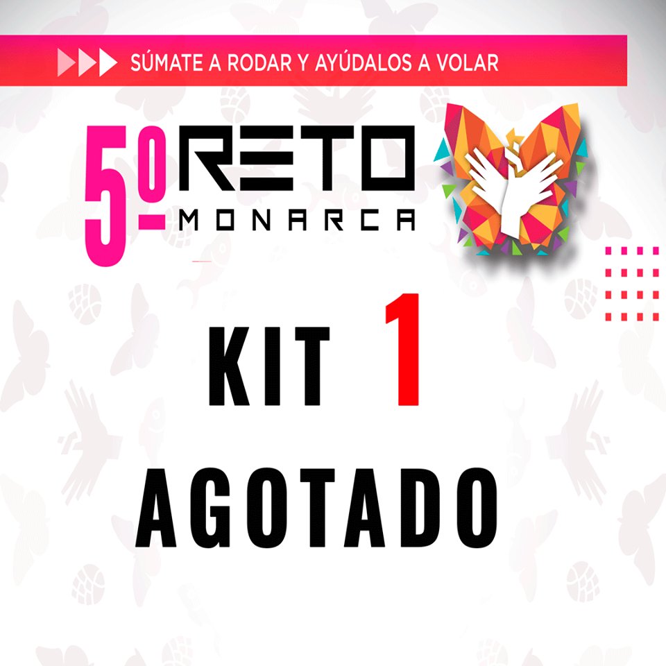 RetoMonarca's tweet photo. KIT 1️⃣ AGOTADO

TE PUEDES SEGUIR INSCRIBIENDO
TENEMOS YA SOLO KIT 2 https://t.co/aFnvhNlIln