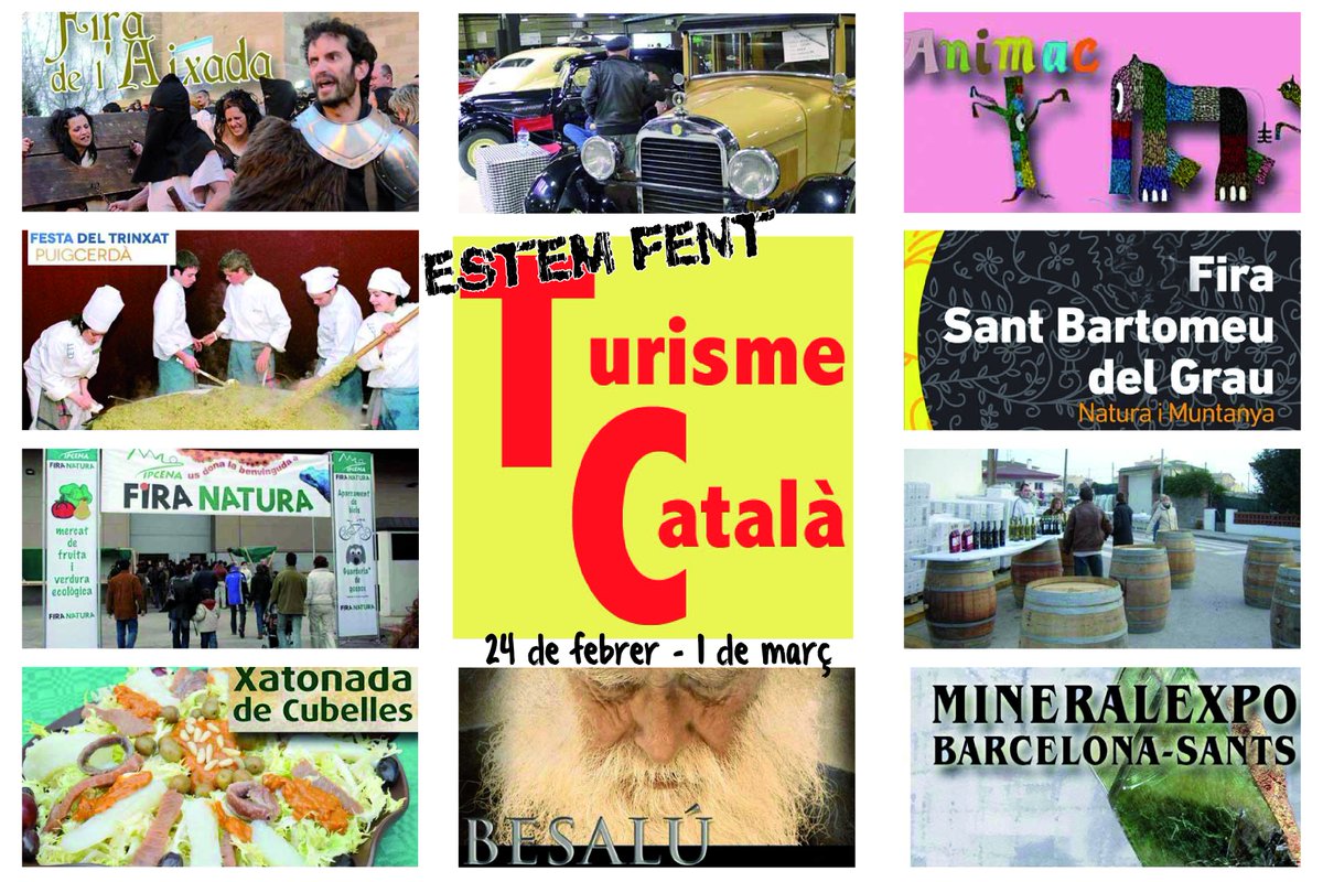 Un munt d'activitats per fer aquesta setmana a turismecatala.cat Entra i veuràs tot el que pots fer: Carnavals, fires gastronòmiques i de la natura, recreacions històriques... i molt més!!!