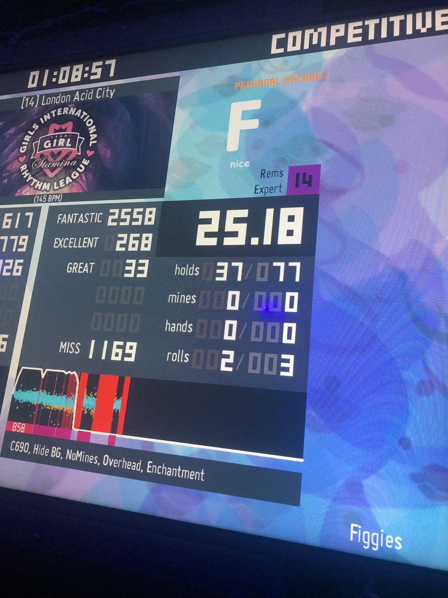Day 24 of #DGEF20 I lied and tried some ITG. Super sore from yesterday’s race but managed to get further on London Acid City! @AXSB and Bree came over to hang out so we played a bit 🥚👅🥚