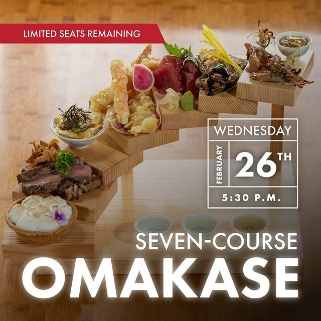 Limited spots remaining. Roy's Ko Olina 7 course Omakase menu with Japanese Sake, Beer and spirit pairings. For reservations call (808) 676-7697. ift.tt/2vhhdPd