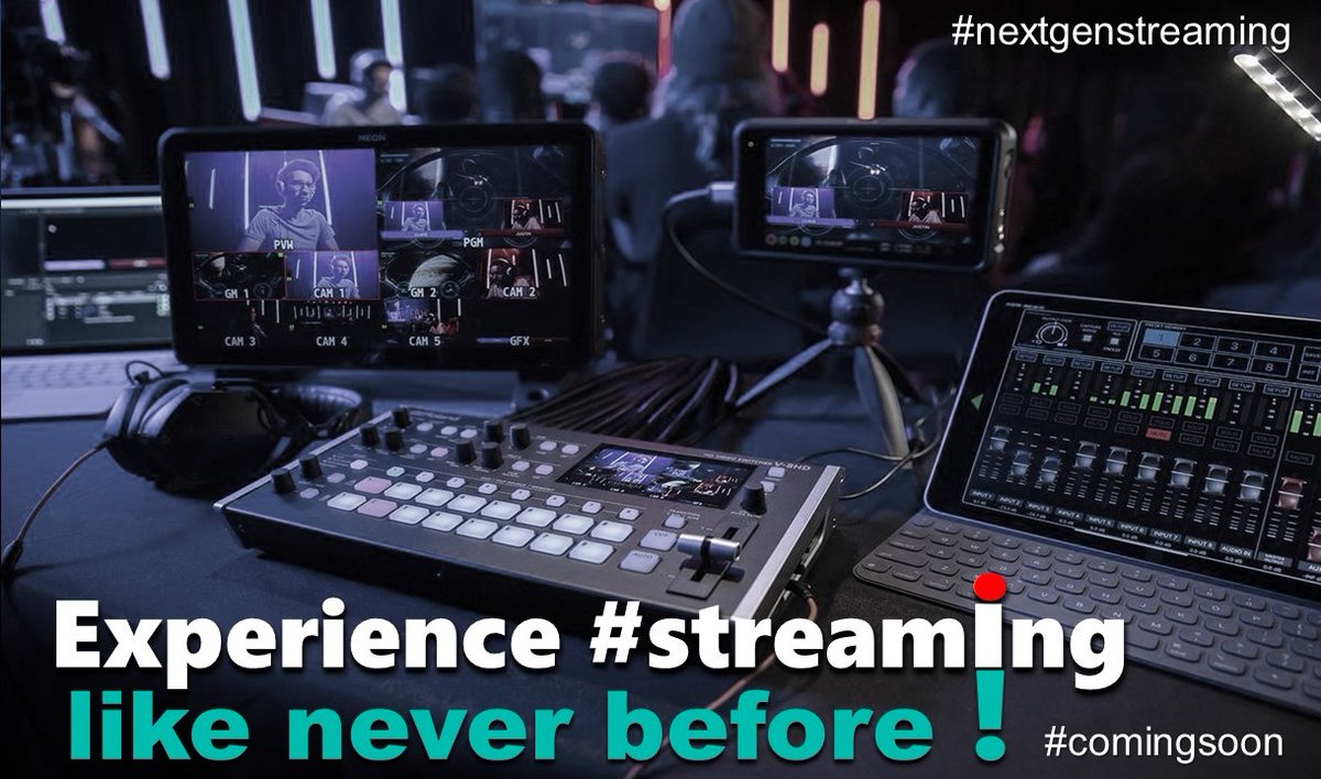 Experience #streaming like never before !
#nextgenstreaming #livestreaming #webcast #teaser #streamingindia #comingsoon #gowebtechnologies