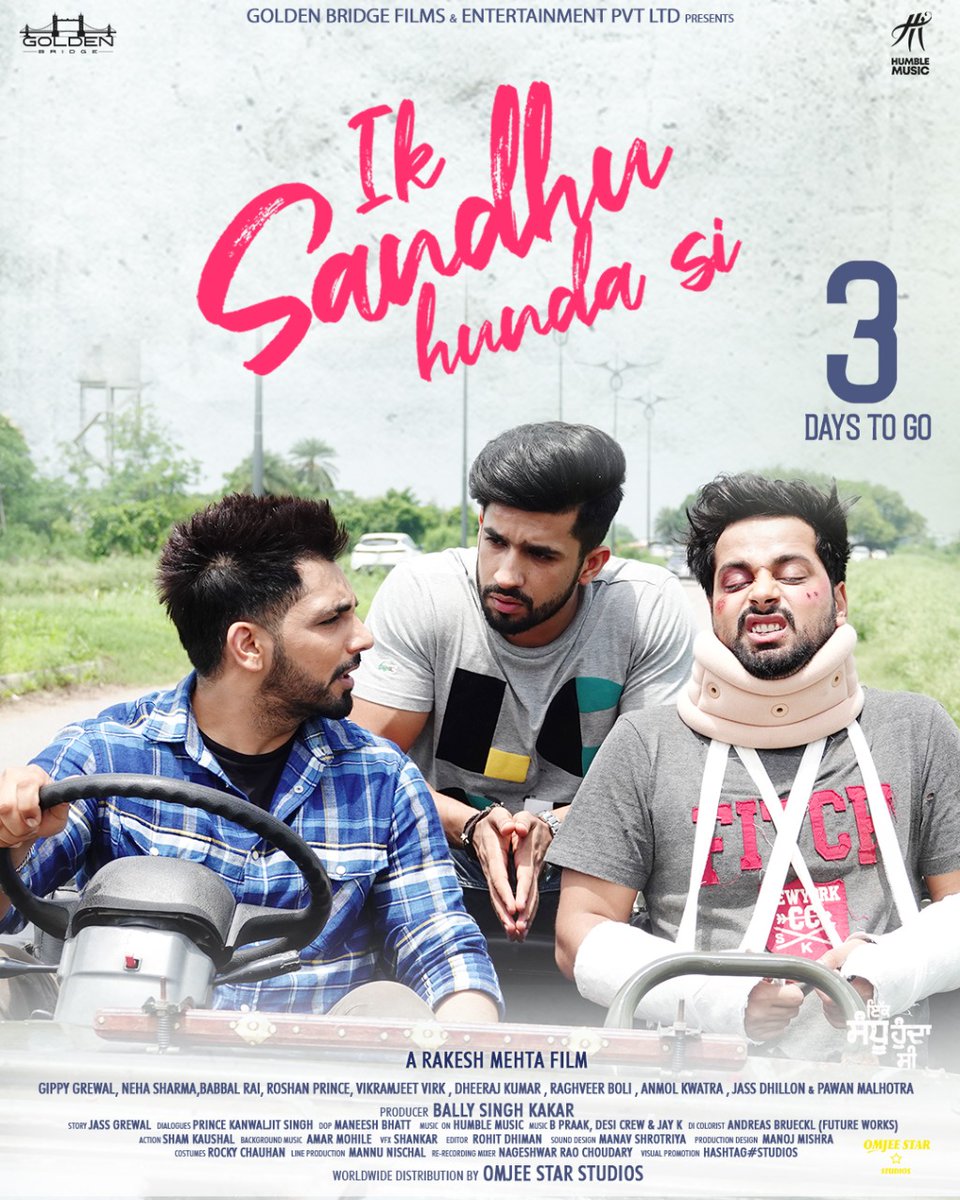 3 Days left for 
#IkSandhuHundaSi #28Feb2020
 
<a href="/Officialneha/">Neha Sharma</a>
 
<a href="/TheHumbleMusic/">Humble Music</a>
 
<a href="/IkSandhuHundaSi/">IkSandhuHundaSi</a>
 
<a href="/BABBALRAI9/">Babbal Rai</a>
 
<a href="/VikramjeetVirk/">Vikramjeet Virk ਵਿਕਰਮਜੀਤ ਵਿਰਕ</a>
 
<a href="/roshanprince/">ROSHAN PRINCE</a>
 
<a href="/raghveerboli/">Raghveer Boli 🤡</a>