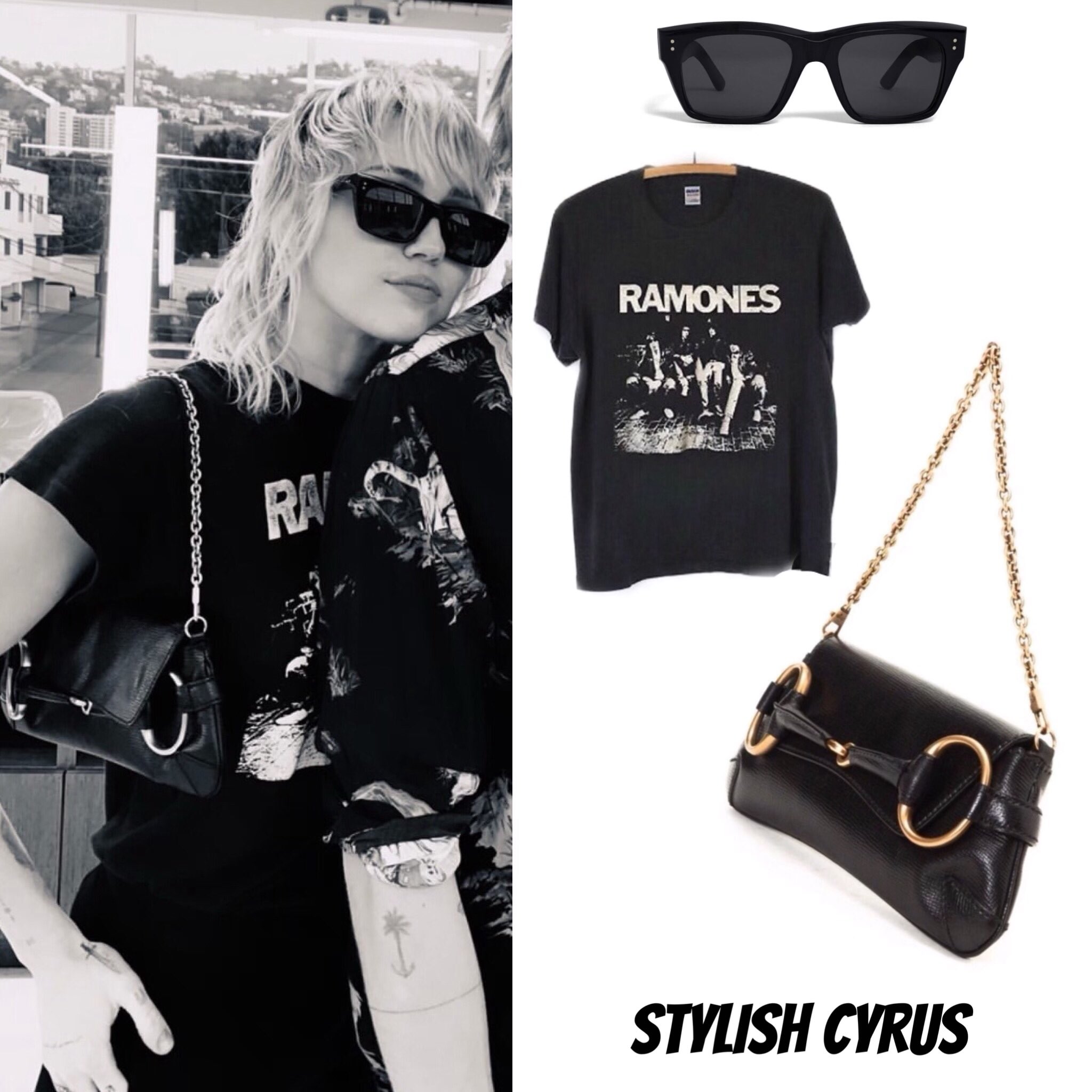 Celine black best sale frame 01